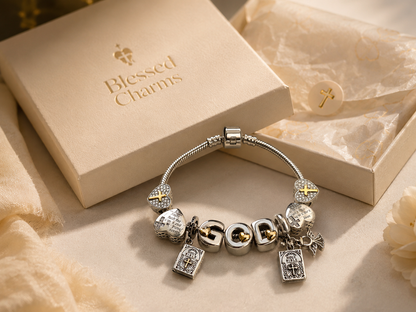 Blessed Charms Bracelet™ | Daily Faith & Divine Protection